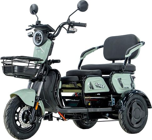 Электроскутер ZeuS Atlas (зеленый)