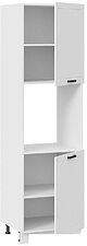 Шкаф напольный Трия Лорас 1П6 (белый/холст белый) Шкаф напольный Трия Лорас 1П6 (белый/холст белый)