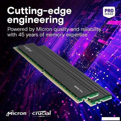 Оперативная память Crucial Pro 16ГБ DDR4 3200 МГц CP16G4DFRA32A