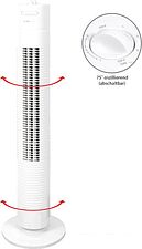 Колонный вентилятор Clatronic TVL 3770 (белый)
