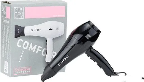 Фен Dewal Beauty Comfort HD1004 (черный)