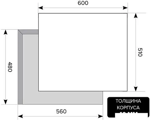 Варочная панель LEX GVS 642 IX