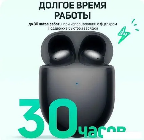 Наушники Xiaomi Redmi Buds 4 M2137E1 (черный, международная версия)