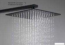 Верхний душ Aquatek AQ2076MB (черный матовый)