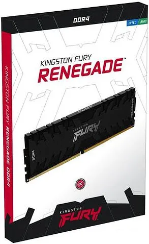 Оперативная память Kingston FURY Renegade 2x32GB DDR4 PC4-28800 KF436C18RBK2/64