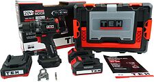 Дрель-шуруповерт TEH TDBL1020-2B (с 2-мя АКБ, кейс)