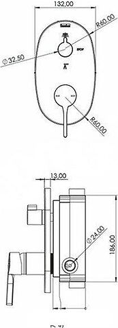 Душевая система  Teska Sardes AD4082