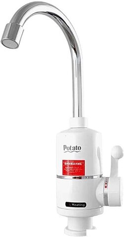 Проточный электрический водонагреватель-кран Potato P0061-7