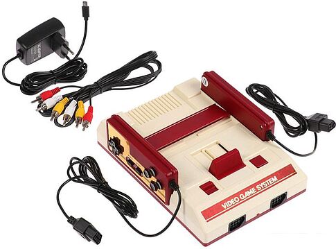 Игровая приставка Retro Genesis 8 Bit Classic (2 геймпада, 300 игр)
