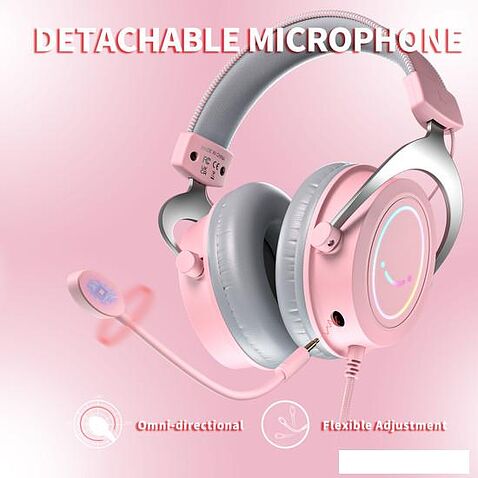 Наушники FIFINE H3 (розовый)