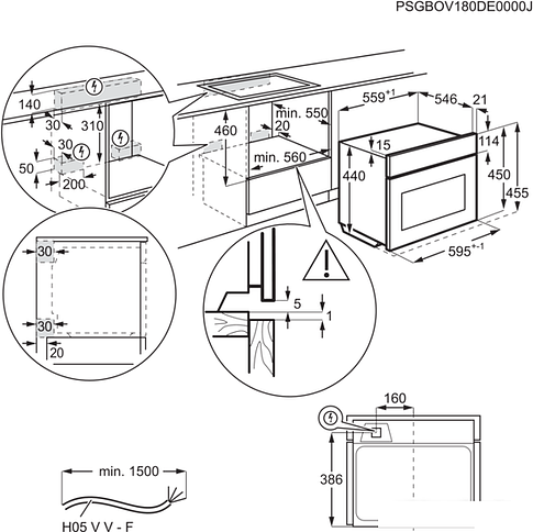 Духовой шкаф Electrolux KVLAE00WT