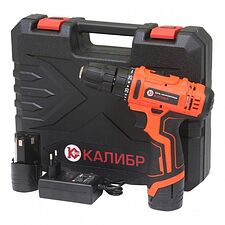 Дрель-шуруповерт Калибр ДА-12А (с 2-мя АКБ, кейс) Дрель-шуруповерт Калибр ДА-12А (с 2-мя АКБ, кейс)