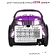 Пылесос Pioneer VC321C (фиолетовый)