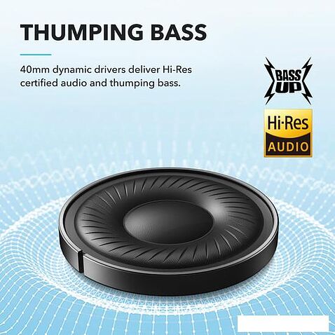 Наушники Anker Soundcore Q20i (черный)