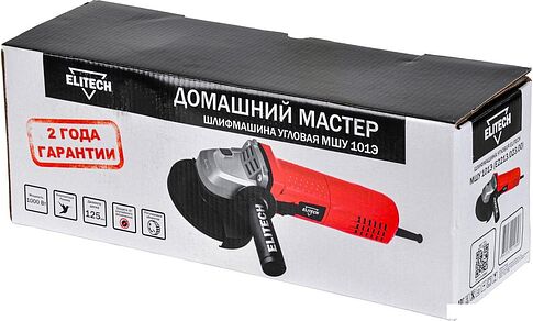 Угловая шлифмашина ELITECH 101Э E2213.023.00