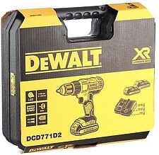 Дрель-шуруповерт DeWalt DCD771D2 (с 2-мя АКБ 2 Ah)