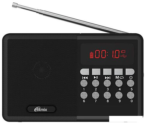 Радиоприемник Ritmix RPR-001 (черный)