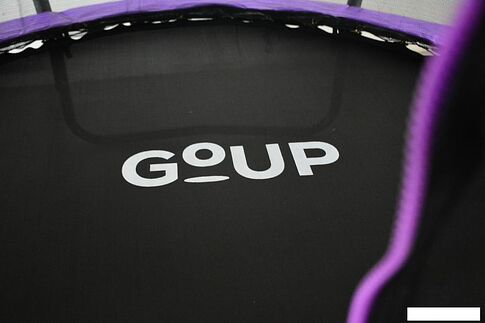 Батут GoUP Luxury 6FT (с сеткой, фиолетовый)