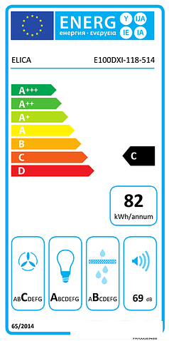 Кухонная вытяжка Elica Galaxy BLIX/A/80 PRF0008948B