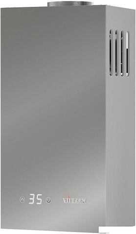 Газовая колонка VilTerm E11 Glass серебро