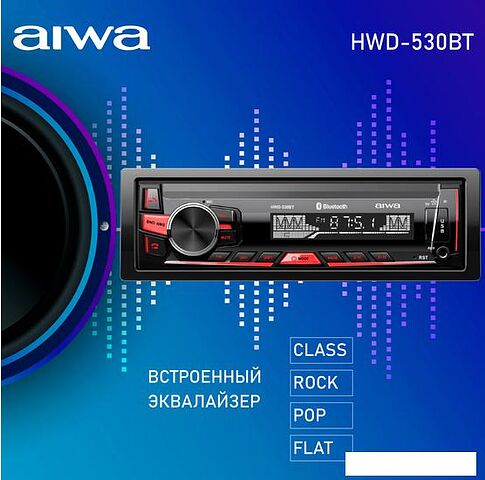 USB-магнитола Aiwa HWD-530BT