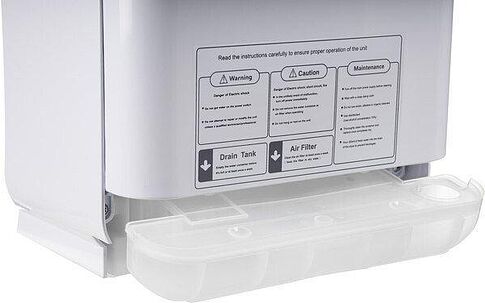 Сушилка для рук Saniteco M-6666W (2000W, белый)