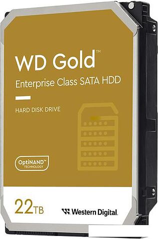 Жесткий диск WD Gold 22TB WD221KRYZ