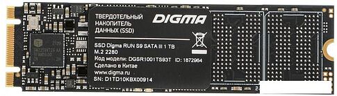 SSD Digma Run S9 1TB DGSR1001TS93T