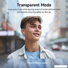 Наушники QCY MeloBuds N50 (белый)