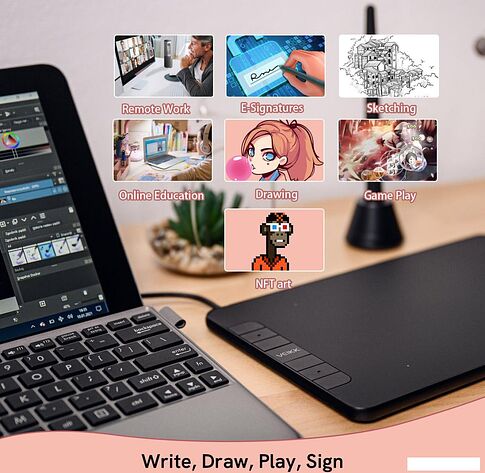 Графический планшет Veikk Creator VK640