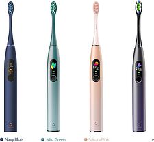 Электрическая зубная щетка Oclean X Pro (международная версия, синий)