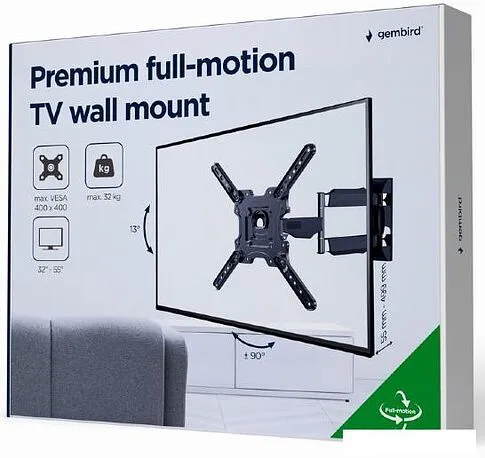 Кронштейн Gembird WM-55ST-01