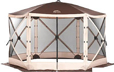 Кемпинговая палатка Wild Land Hub screen house 600 920003-0004-0024.SET (коричнево-бежевый, со стенками)