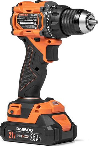 Дрель-шуруповерт Daewoo Power DAA 4021Li Set Box (с 2-мя АКБ, кейс)