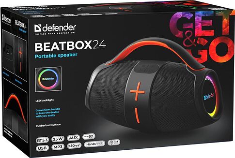 Беспроводная колонка Defender Beatbox 24