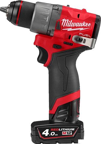 Дрель-шуруповерт Milwaukee M12 FUEL M12FDD2-402X 4933479874 (с 2-мя АКБ 4 Ач, кейс)
