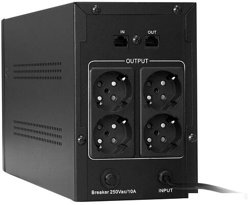 Источник бесперебойного питания ExeGate SpecialPro UNB-2200.LED.AVR.4SH.RJ EP285528RUS