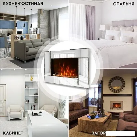 Электрокамин Planta PFP-WM090 Mirror