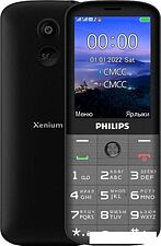 Кнопочный телефон Philips Xenium E227 (темно-серый)