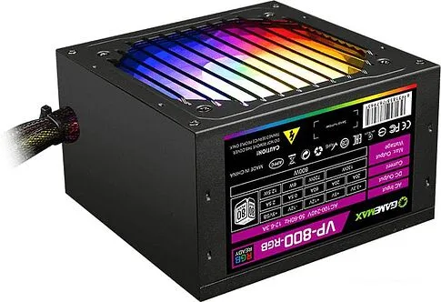 Блок питания GameMax VP-800-RGB