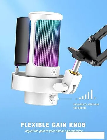 Проводной микрофон FIFINE A8 (белый)