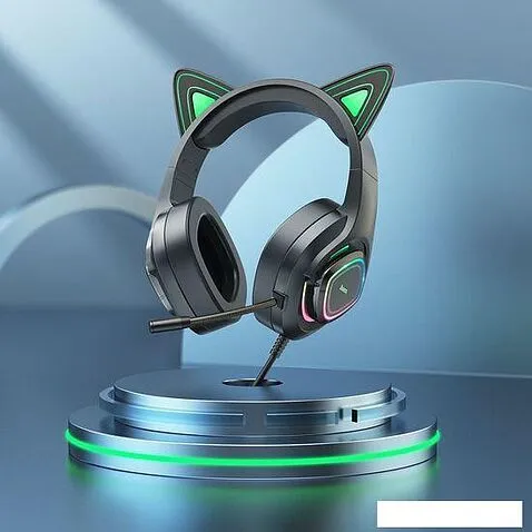 Наушники Hoco W107 (эльф кошка)