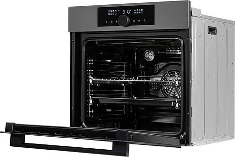 Электрический духовой шкаф ZorG MUN616 (черный/серый)