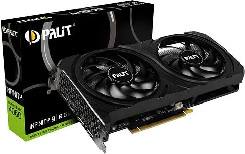 Видеокарта Palit GeForce RTX 4060 Infinity 2 NE64060019P1-1070L