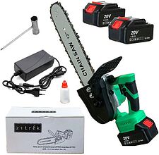 Аккумуляторная пила Zitrek GreenSaw 20 Pro 082-1852 (с 2-мя АКБ) Аккумуляторная пила Zitrek GreenSaw 20 Pro 082-1852 (с 2-мя АКБ)