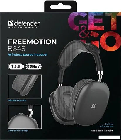 Наушники Defender FreeMotion B645 (черный)