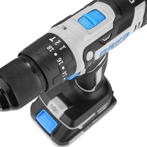 Ударная дрель-шуруповерт Deko DKCID20FU-Li 083-1119 (с 1-им АКБ)