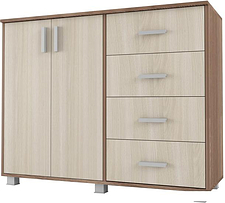 Комод Аквилон №16 1160 (шимо темный/шимо светлый)