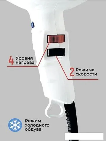 Фен ETI Turbodryer 3500 (белый)