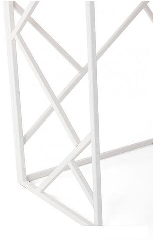 Консольный стол RasGar Грация 2 (белый/дуб сантана/белый